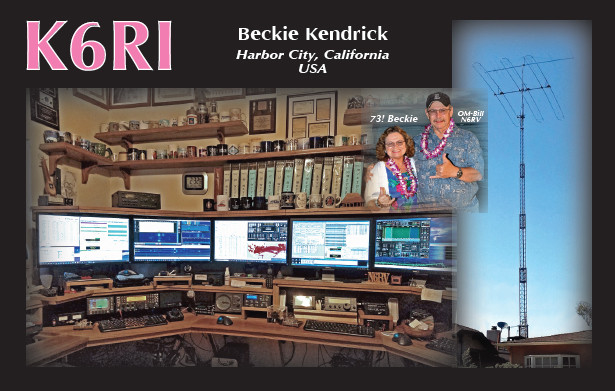 K6RI - Rebecca Kendrick - Harbor City - USA