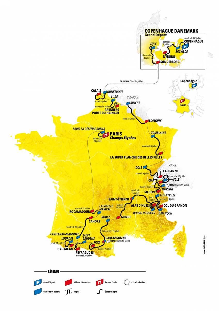 TM109TDF Tour de France