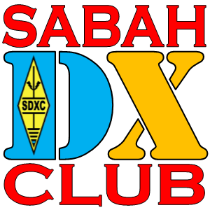 9M6CDX Sabah DX Club Logo
