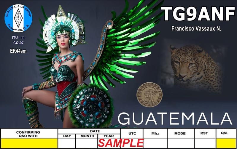 TG9ANF Guatemala DX News