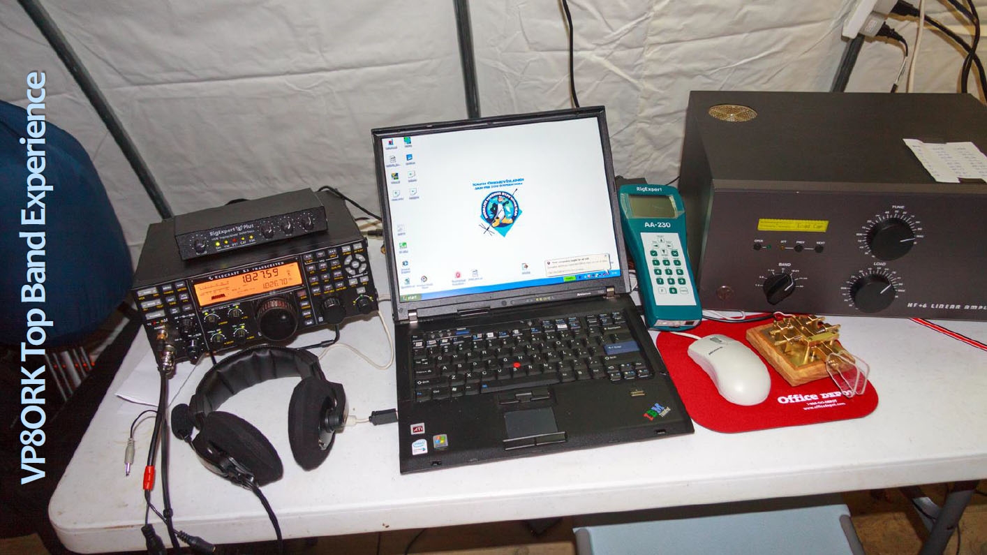 VP8ORK South Orkney Islands Amateur Radio DX Pedition Operator position