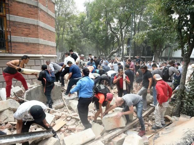 Earthquake Mexico