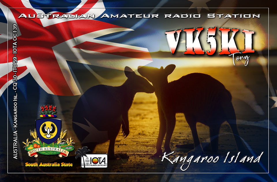 VK5KI Kangaroo Island QSL 2022