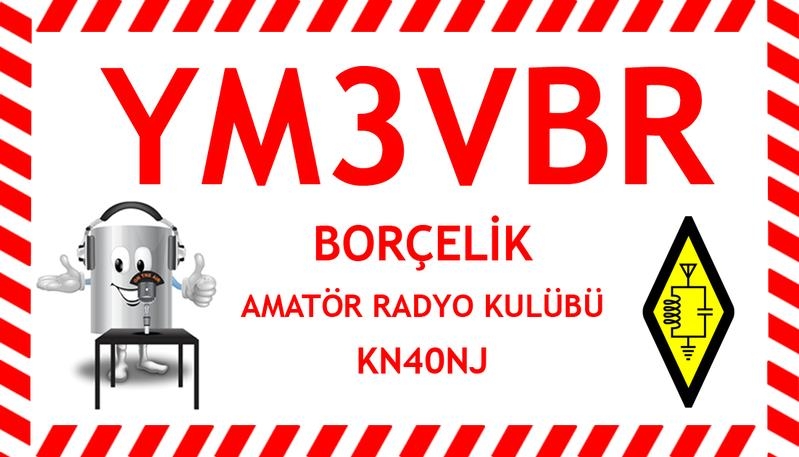 YM3VBR Borcelik Amator Radyo Kulubu Logo