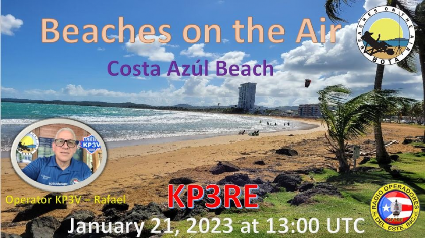KP3RE Costa Azul Beach, Puerto Rico