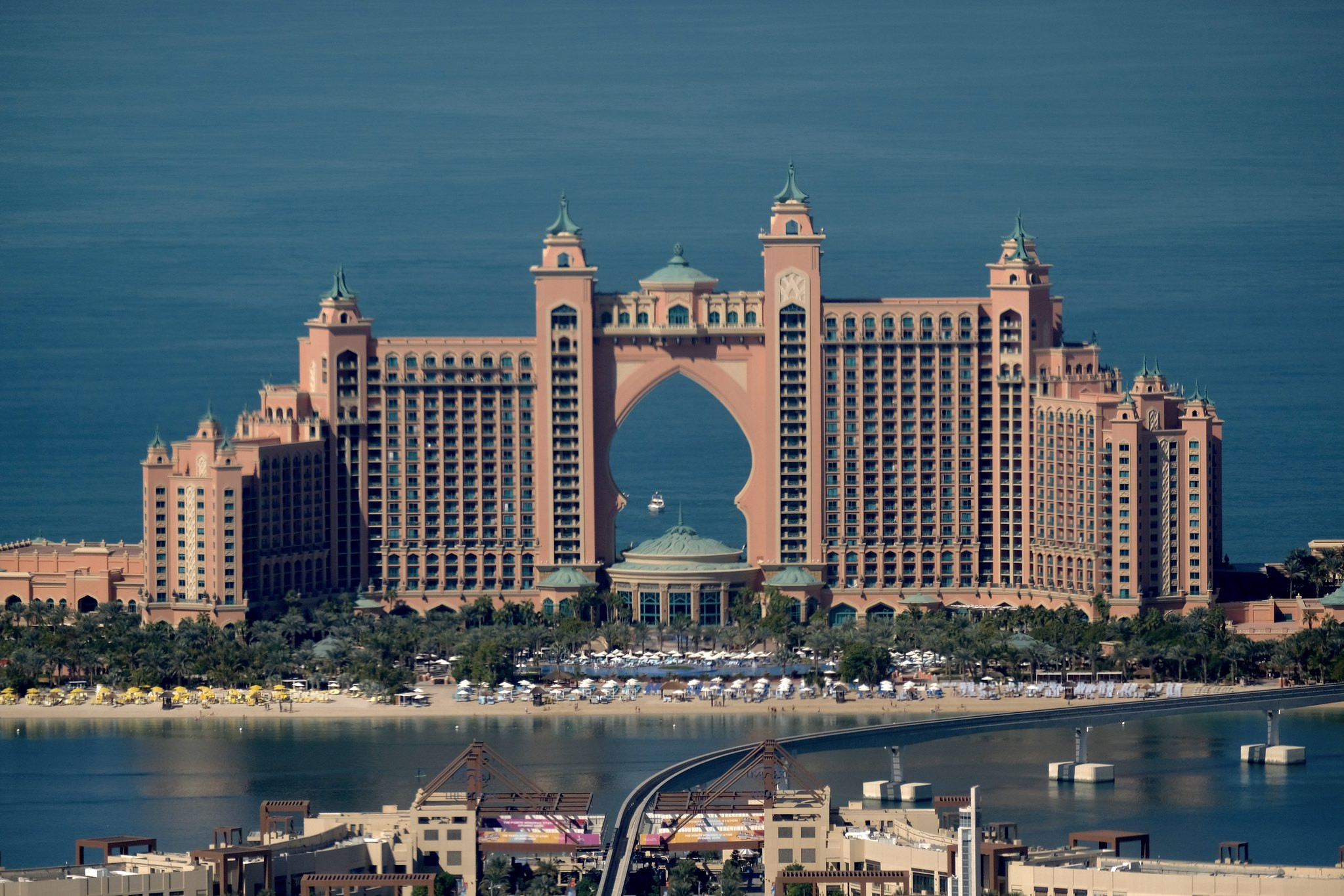 A65CW Atlantis hotel at The Palm, Dubai, United Arab Emirates