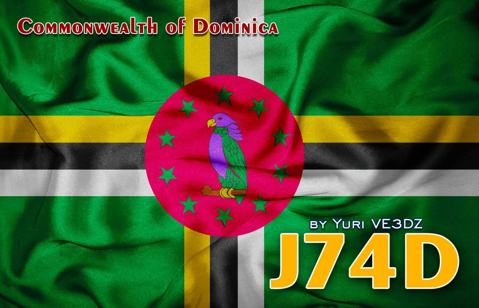 J74D Dominica QSL 1