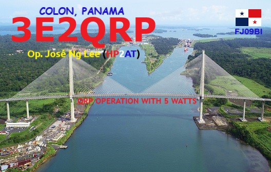 3E2QRP Colon, Panama