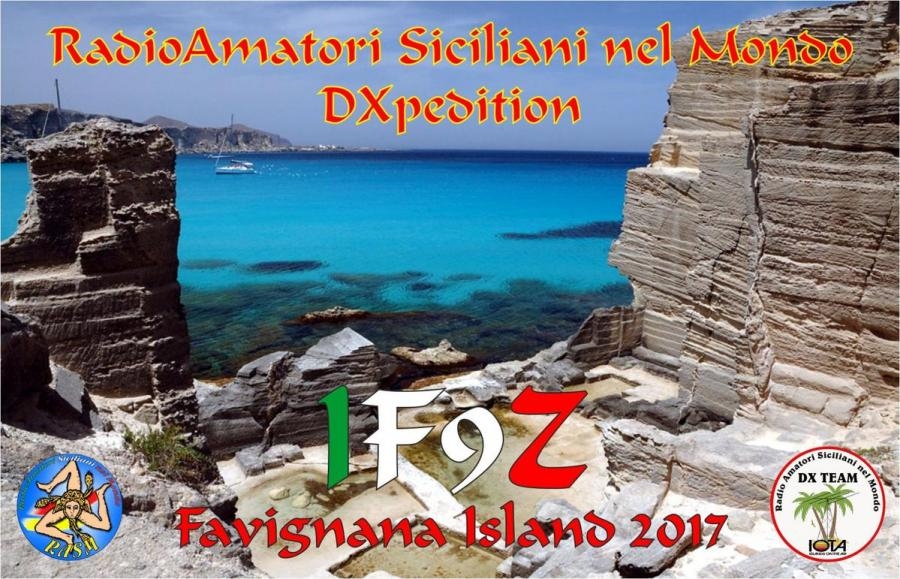 IF9Z Favignana Island Radio Amatori Siciliani nel Mondo Logo