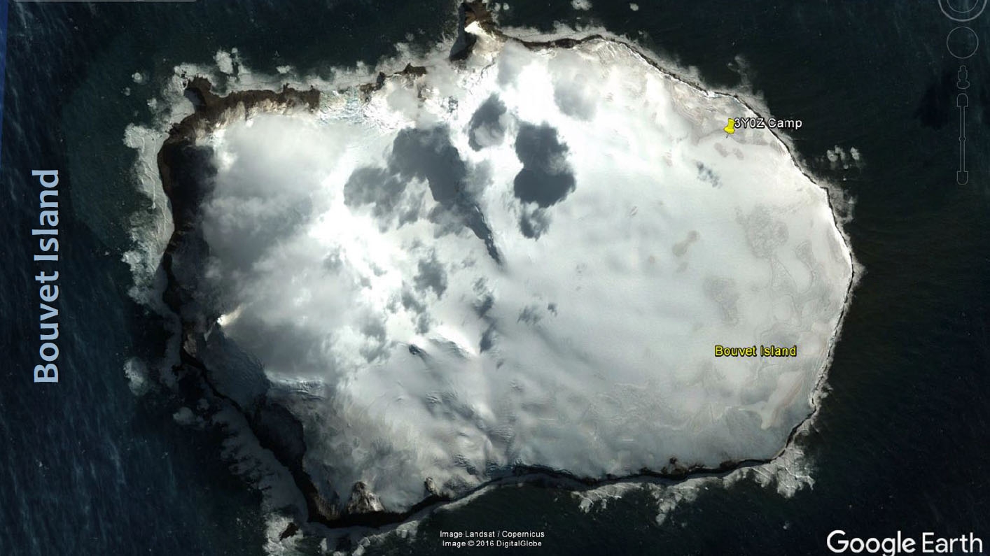 Bouvet Island Google Earth