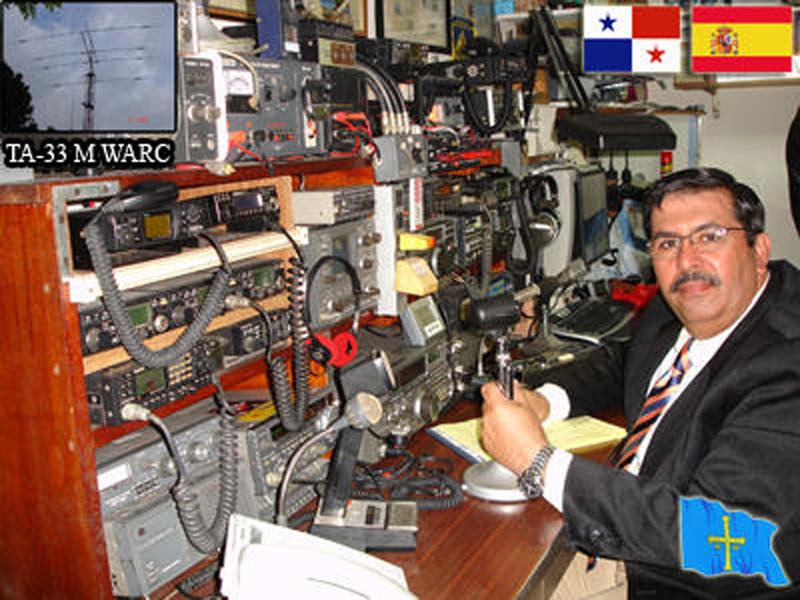 HP1AVS Victor Sierra Panama Radio Room Shack