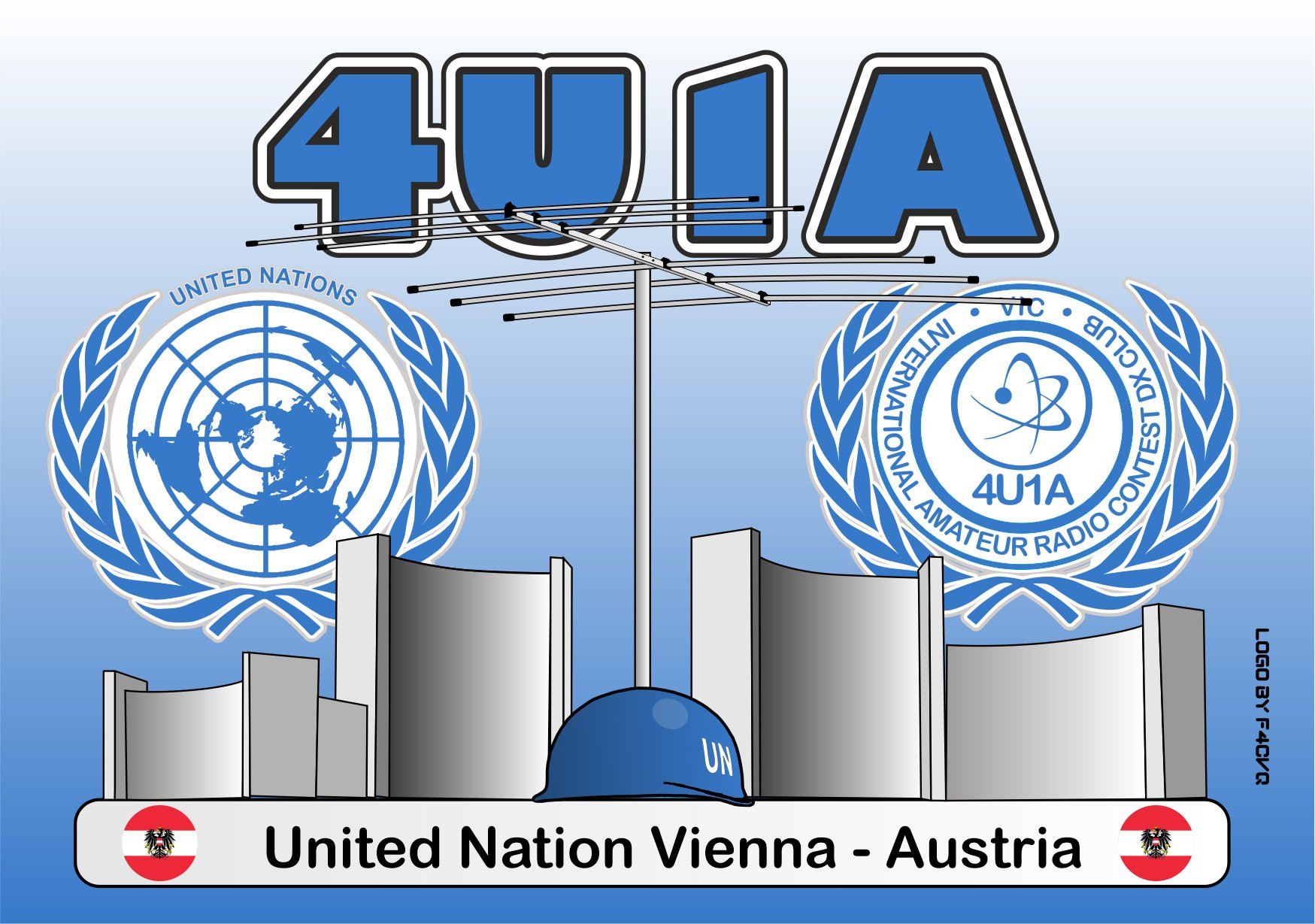 4U1A United Nations Vienna, Austria New Logo