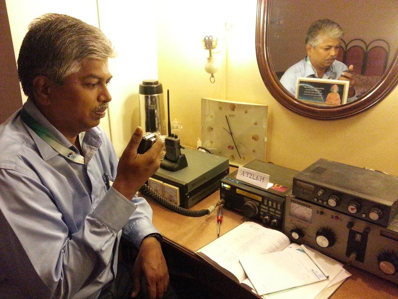 AT1FI Manjunath Shankarrao Shinde Panaji Goa Radio Room Shack
