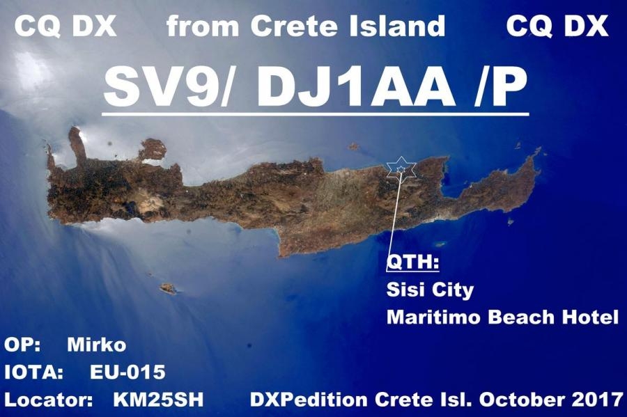 SV9/DJ1AA Sisi City Crete Island
