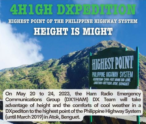 4H1GH Atok, Benguet, Philippines