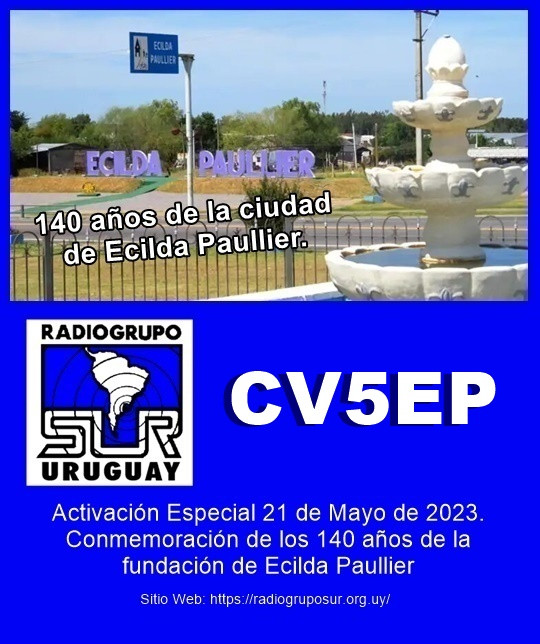 CV5EP Ecilda Paullier, Uruguay