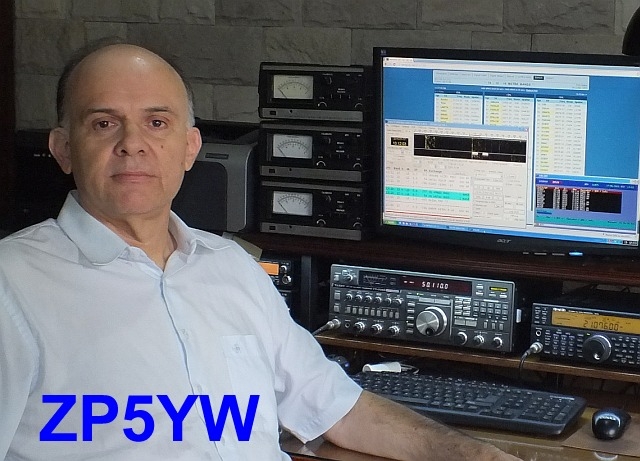 ZP5YW Miguel Gonzalez Asuncion Paraguay Radio Room Shack
