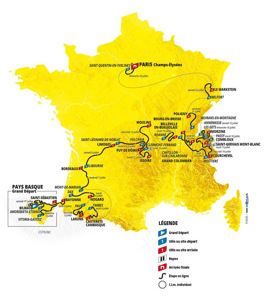TM100TDF Tour de France
