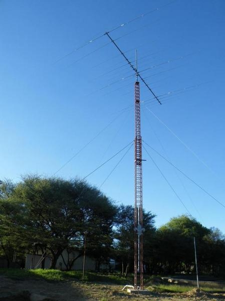 V55A Scout Amateur Radio Station Windhoek Namibia Antenna Optibeam OB17
