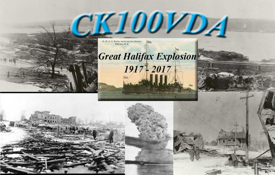 CK100VDA Great Halifax Explosion, Canada