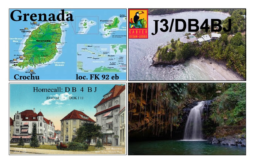J3/DB4BJ Grenada Island