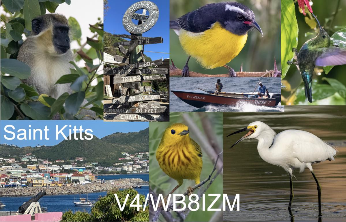 V4/WB8IZM Saint Kitts Island