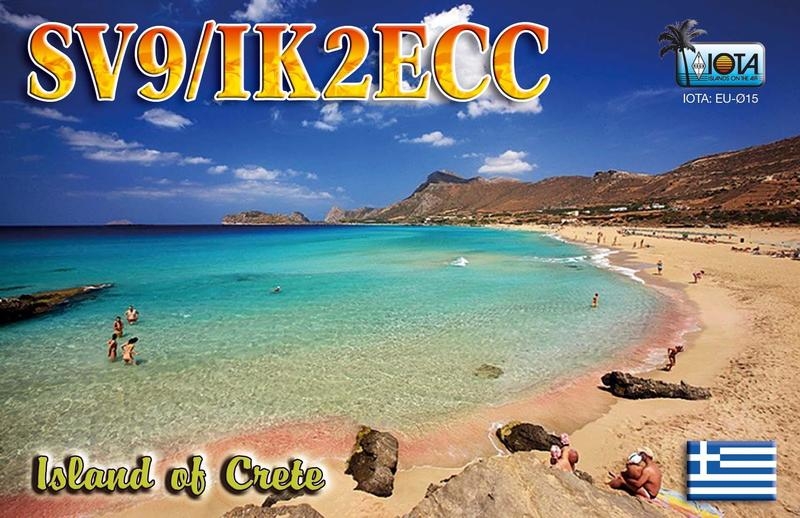 SV9/IK2ECC Crete Island QSL