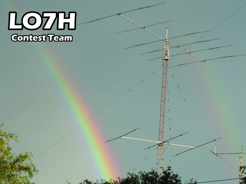 LO7H Cordoba Argentina Antennas Rainbow