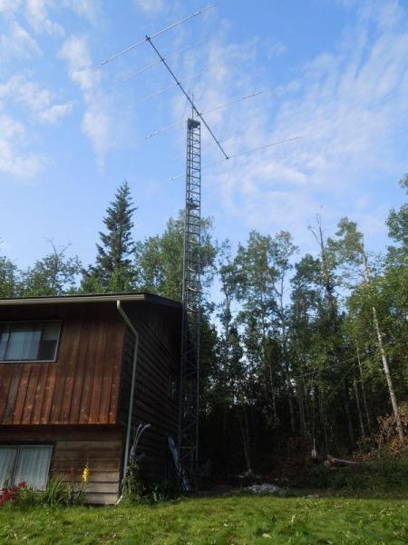 KL7ILA Wasilla, Alaska. Antenna.