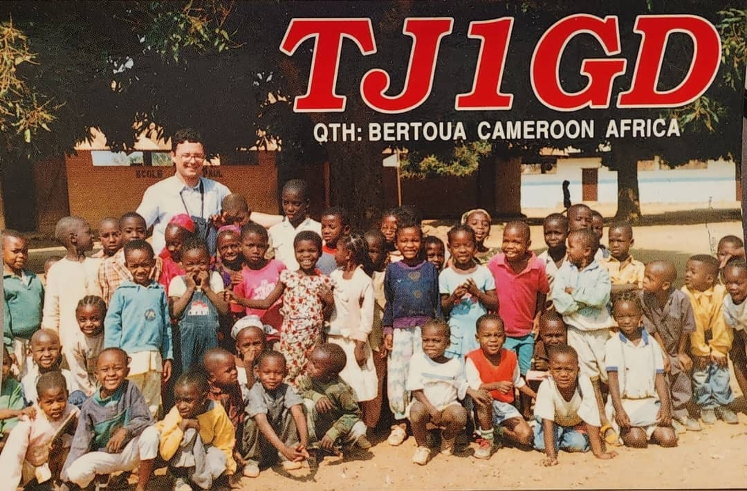 TJ1GD Yaounde, Cameroon QSL Card TJ1GD Yaounde, Cameroon QSL Card