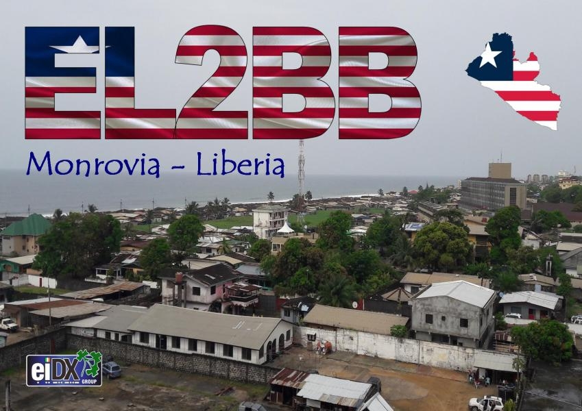 EL2BB Liberia QSL