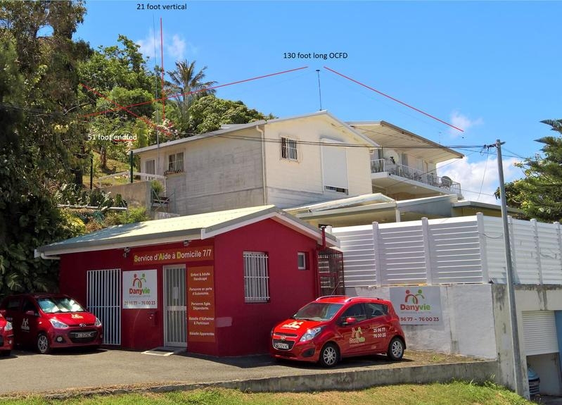 FK1TS Phillip Hardstaff, Noumea, New Caledonia. Antennas.