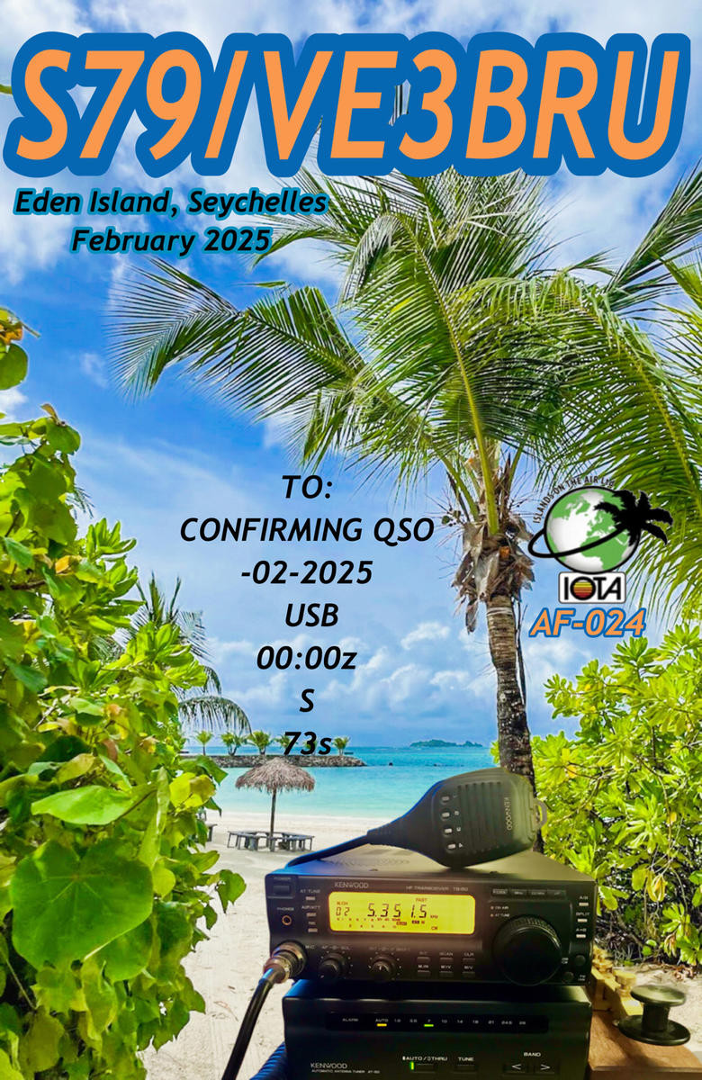S79/VE3BRU Eden Island S79/VE3BRU Eden Island