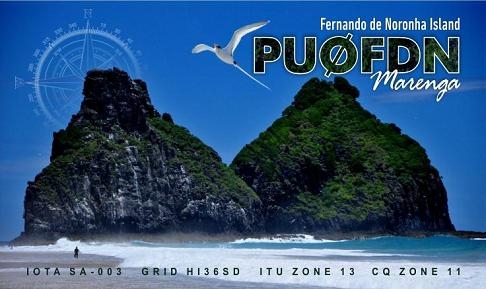 PU0FDN Fernando de Noronha Island QSL