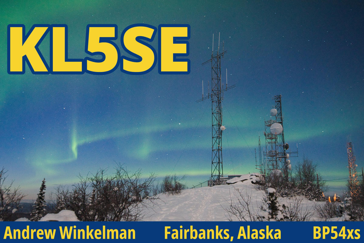 KL5SE Fairbanks, Alaska KL5SE Fairbanks, Alaska