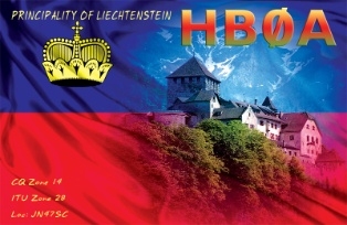 HB0A AFVL Contest Team, Triesen, Liechtenstein. QSL.