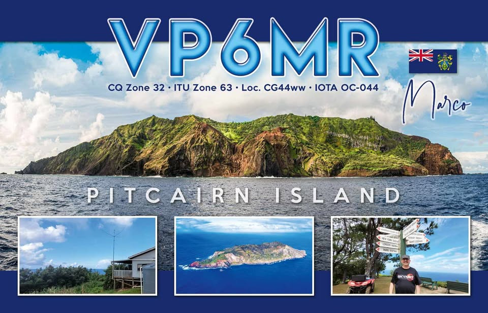 VP6MR Pitcairn Island