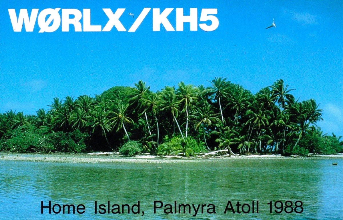 W0RLX/KH5 Home Island, Palmyra Atoll