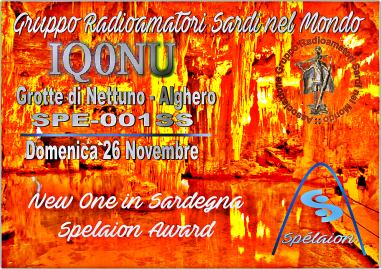 IQ0NU Spelaion Award Union of Italian Radio Amateurs