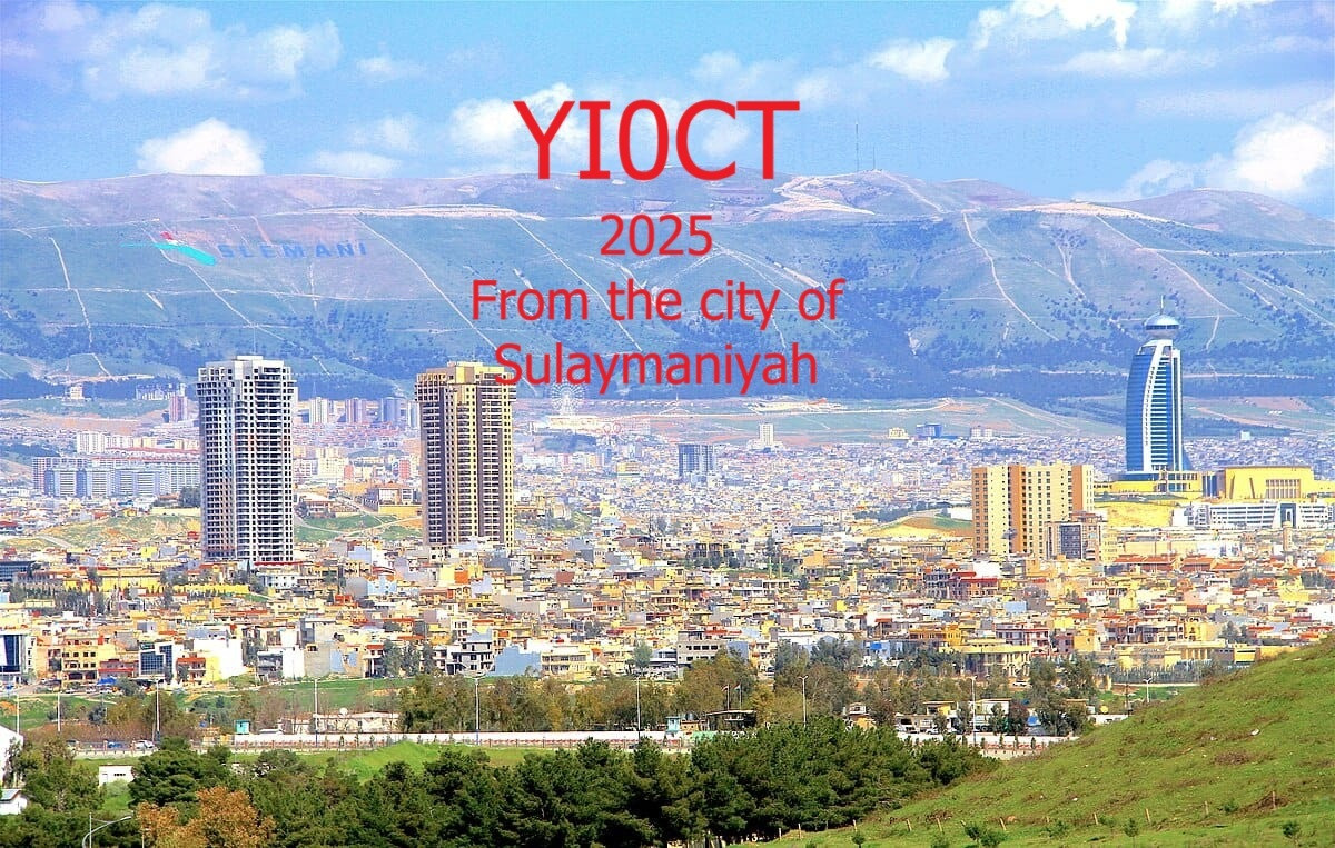 YI0CT Sulaymaniyah, Iraq YI0CT Sulaymaniyah, Iraq