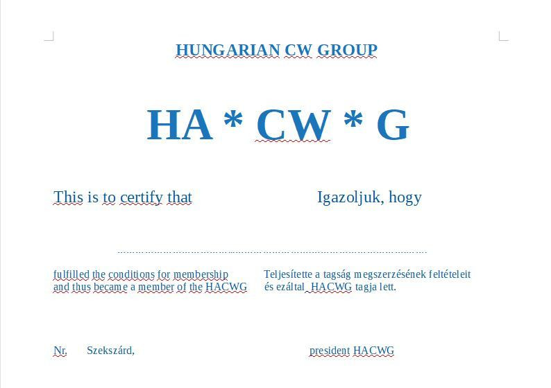 HG40CW Hungary HG40CW Hungary
