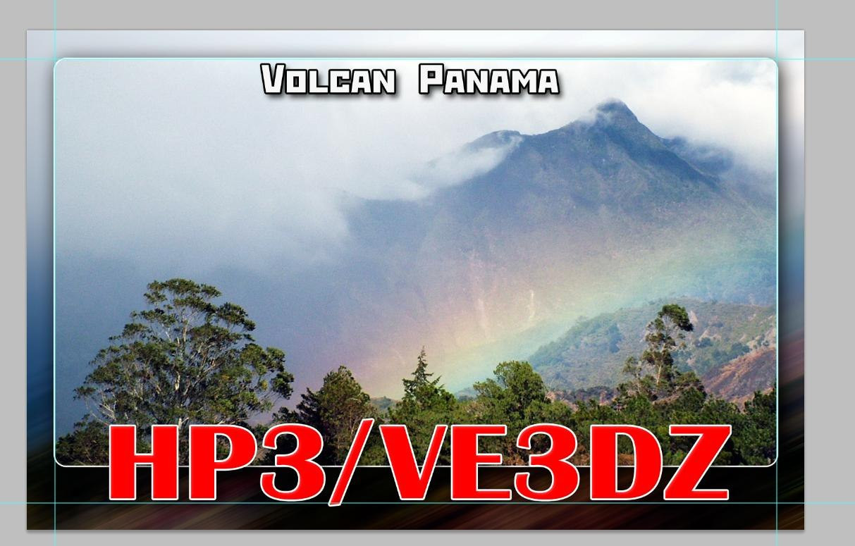 HP3/VE3DZ Panama QSL Card
