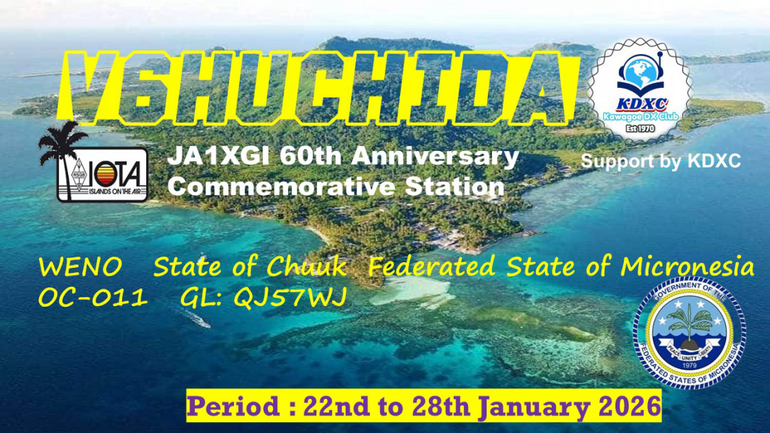 V6HUCHIDA Chuuk Islands