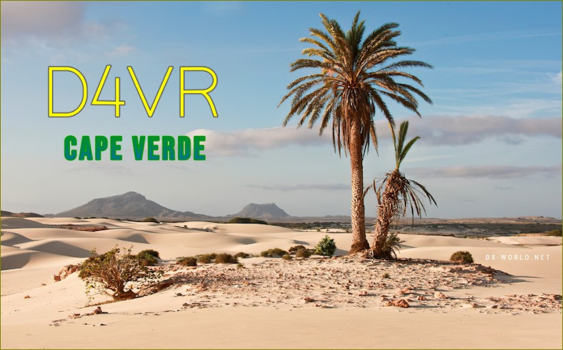 D4VR Cabo Verde QSL Card