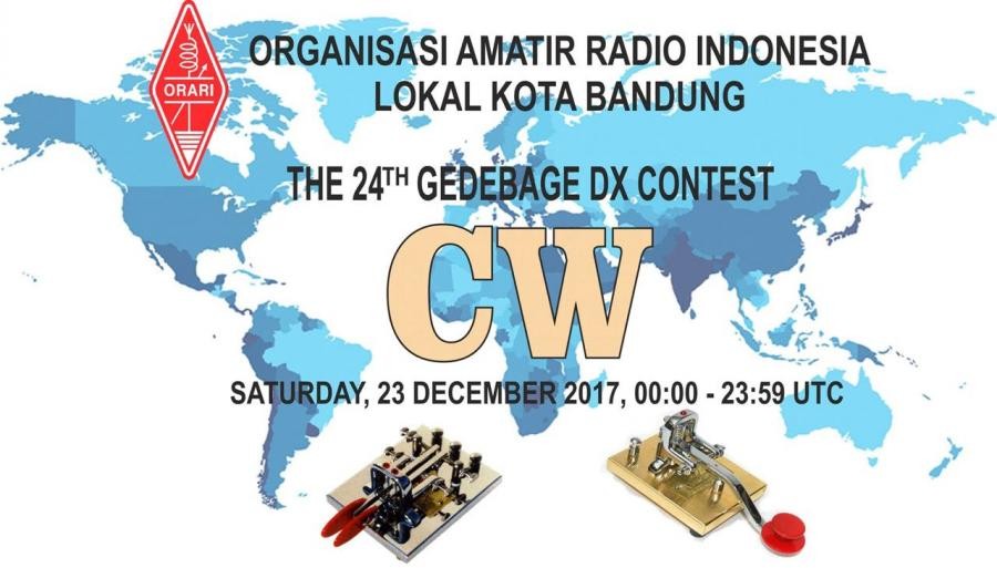 Gedebage CW Contest ORARI Indonesia