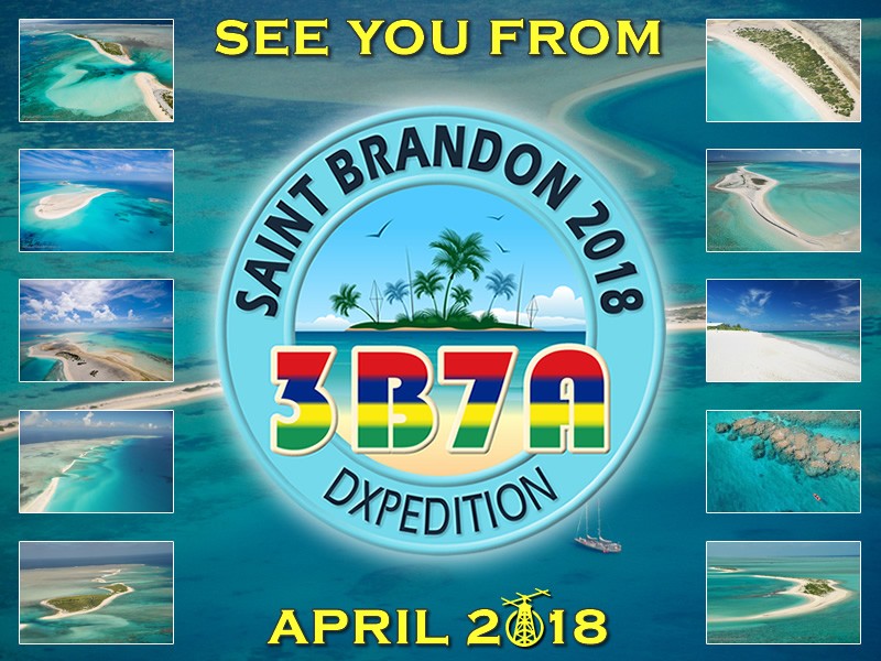 3B7A Saint Brandon Island DX Pedition Banner