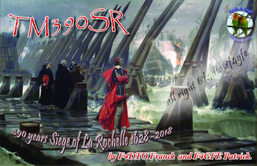 TM390SR Siege La Rochelle