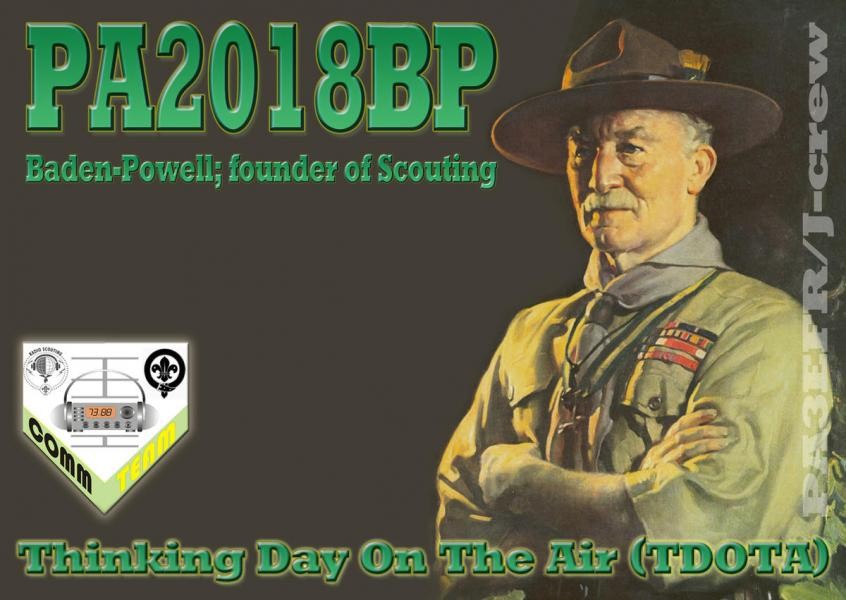 PA2018BP Baden Powell Special Event Station