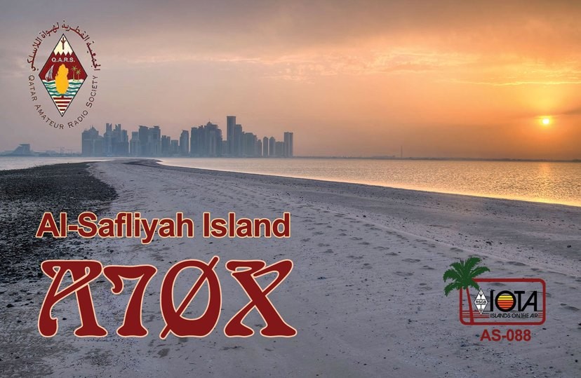 A70X Al Safliyah Island 2018 Expedition QSL.