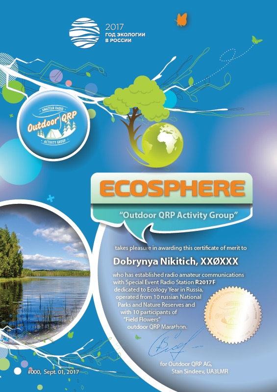 Ecoscope Award Level 1